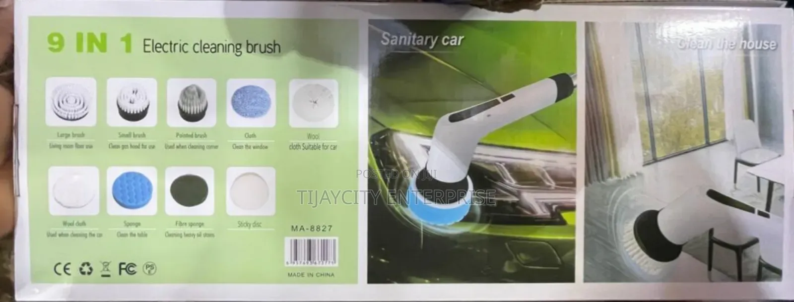 9 in 1 Electric Cleaning Brush