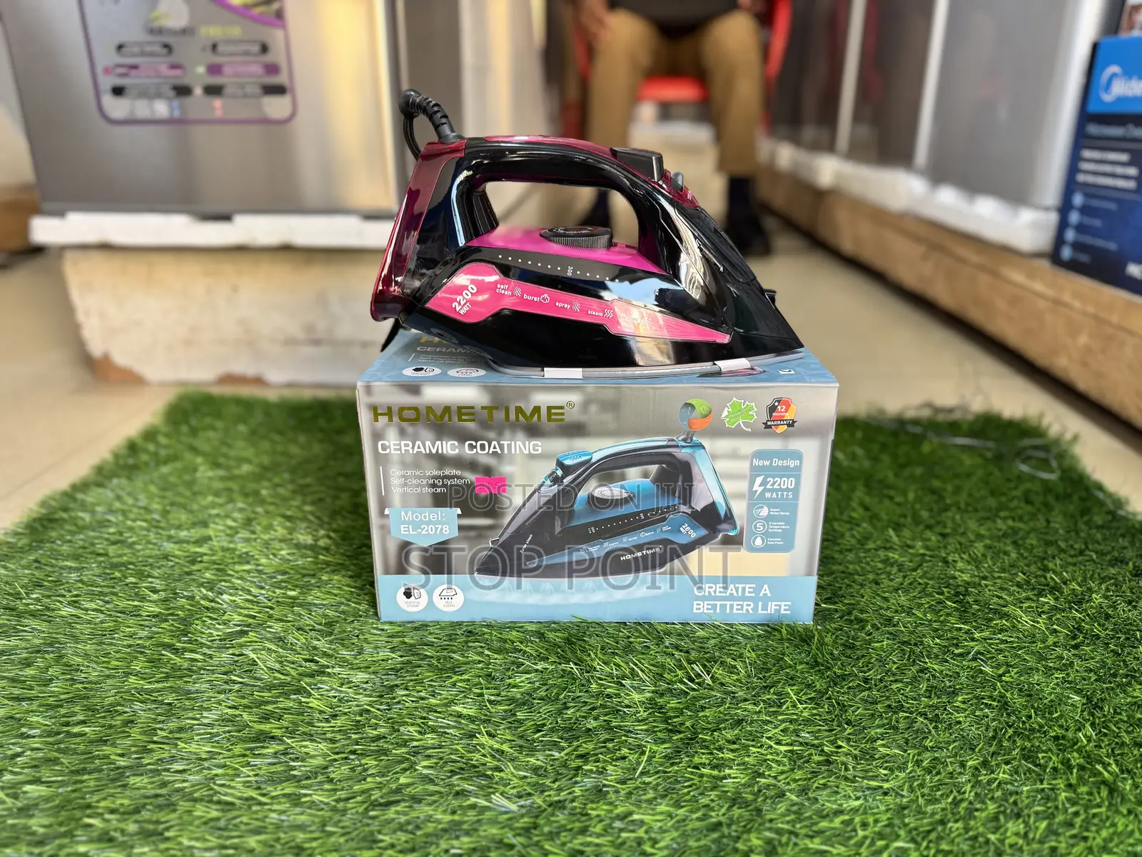 Hometime Durable Steam Iron