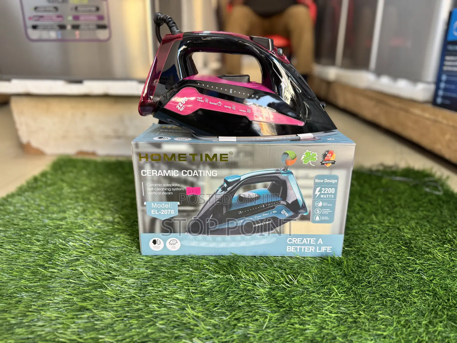 Hometime Durable Steam Iron