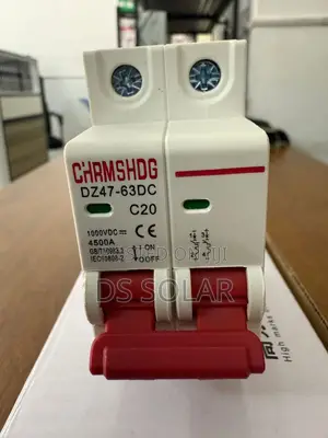 Dc MCB Circuit Breaker 2p 20a