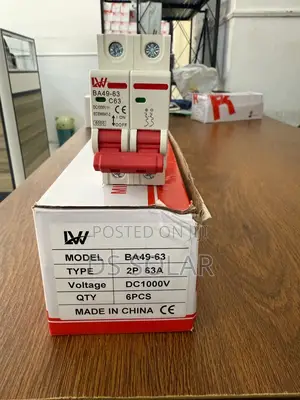 Dc MCB Circuit Breaker 2p 32a