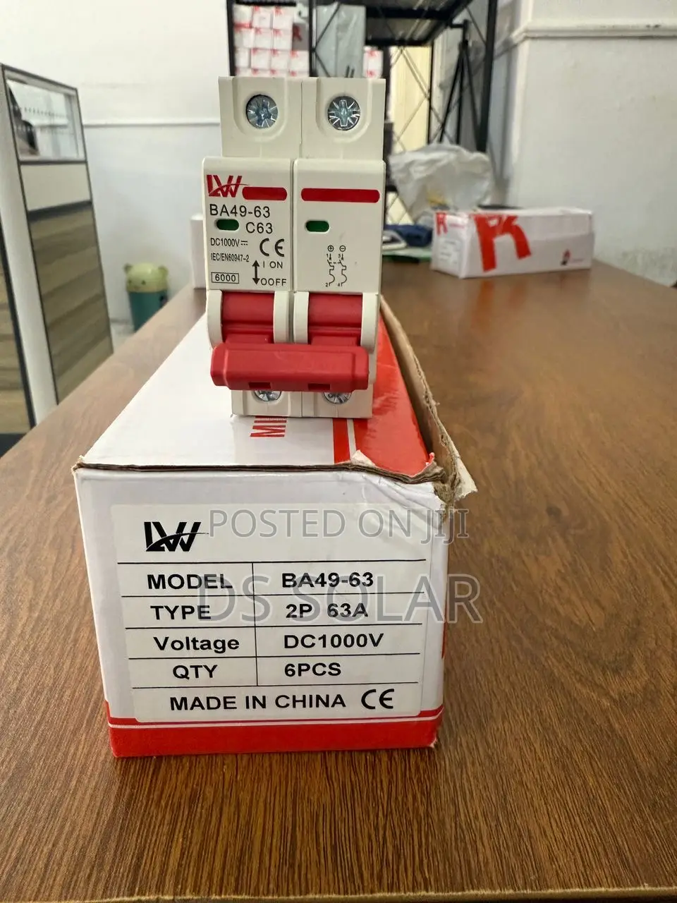 Dc MCB Circuit Breaker 2p 32a