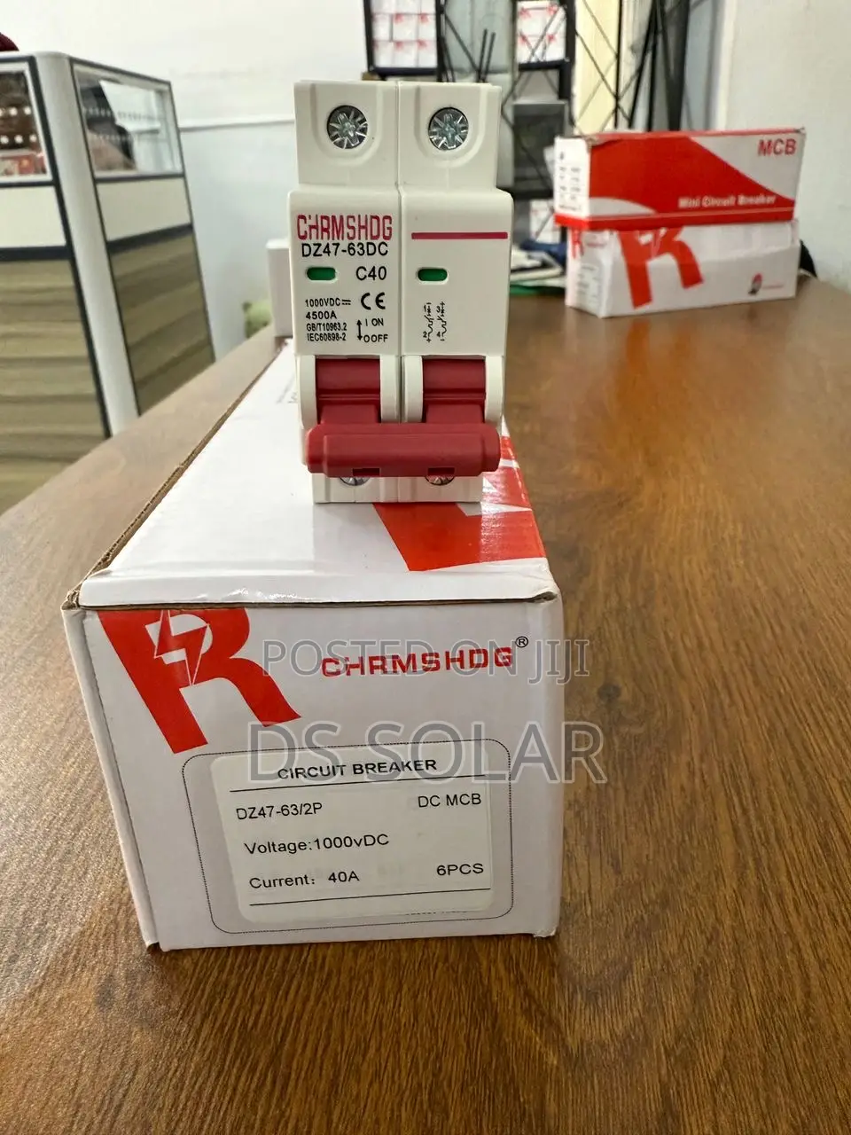 Dc MCB Circuit Breaker 2p 40a