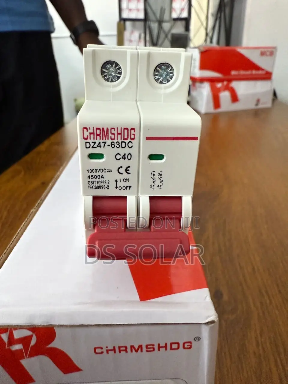 Dc MCB Circuit Breaker 2p 40a