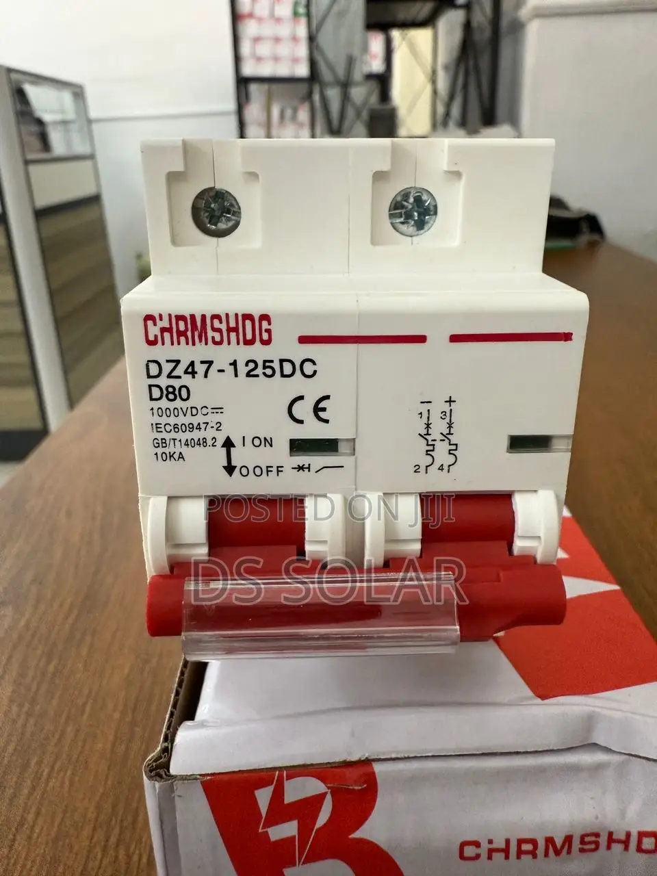 Dc MCB Circuit Breaker 2p 80a