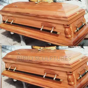 Classic Polished Wood Casket