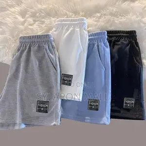 Waffle-Texture Casual Shorts (Unisex)