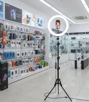 Ring Light With Tripod Stand Phone Holder