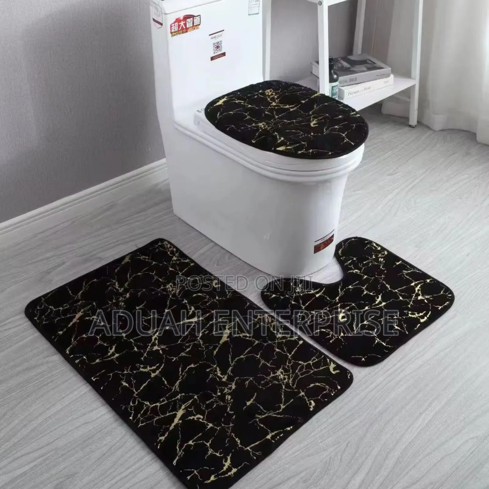 3pcs Bathroom Mat Set