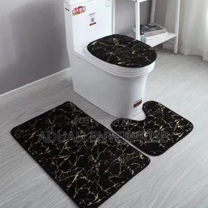 3pcs Bathroom Mat Set