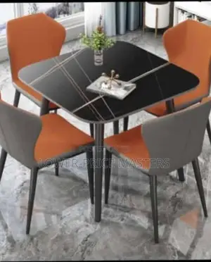 4 Seater Marble Dining Table