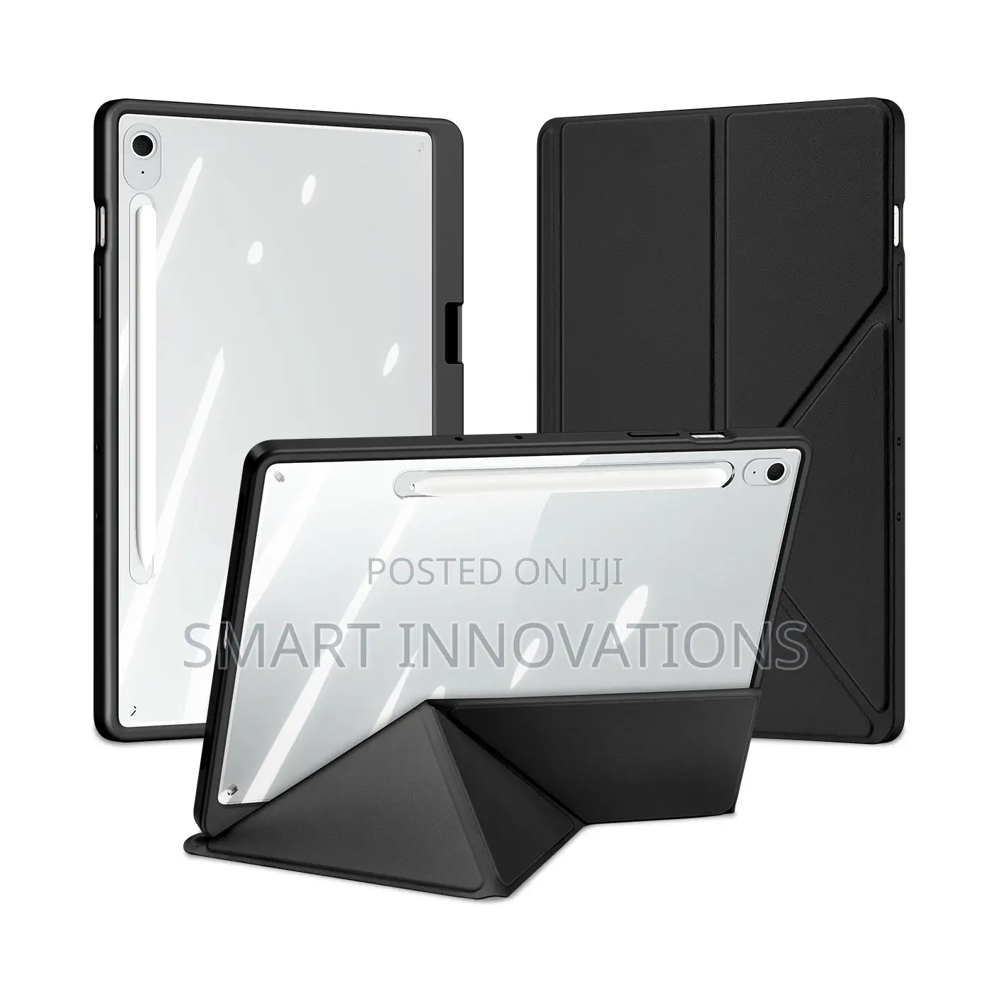 Galaxy Tab S10 Fe Plus Magi Series Book Cover With Pencil Holder