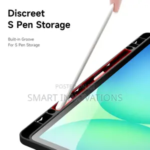 Galaxy Tab S10 Fe Plus Magi Series Book Cover With Pencil Holder