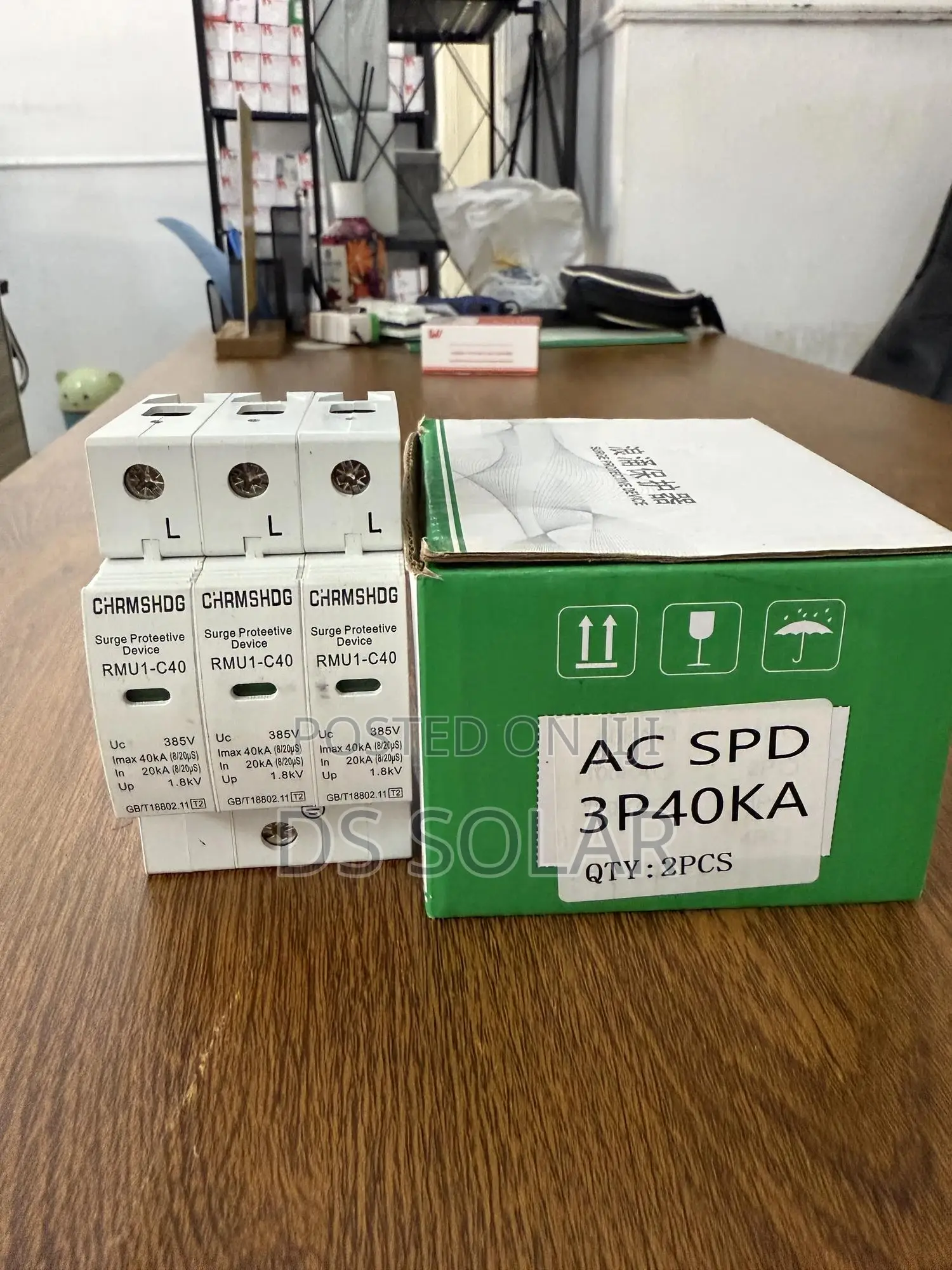 Ac Surge Protective Device (Spd) 3p 40ka