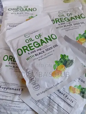 Oil of Oregano With Black Seed Oil. Natural Immune Booster