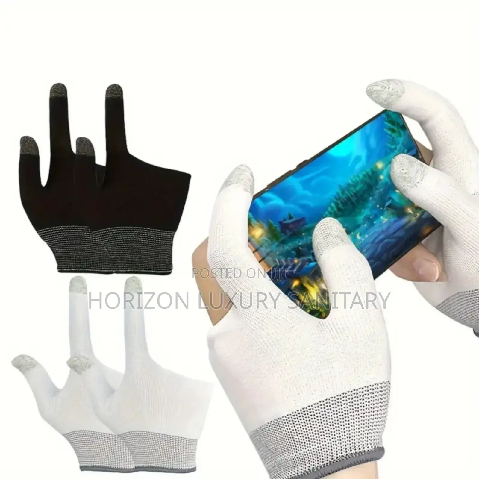 Ultra-thin Breathable Gaming Finger Sleeves - Touchscreen Compatible