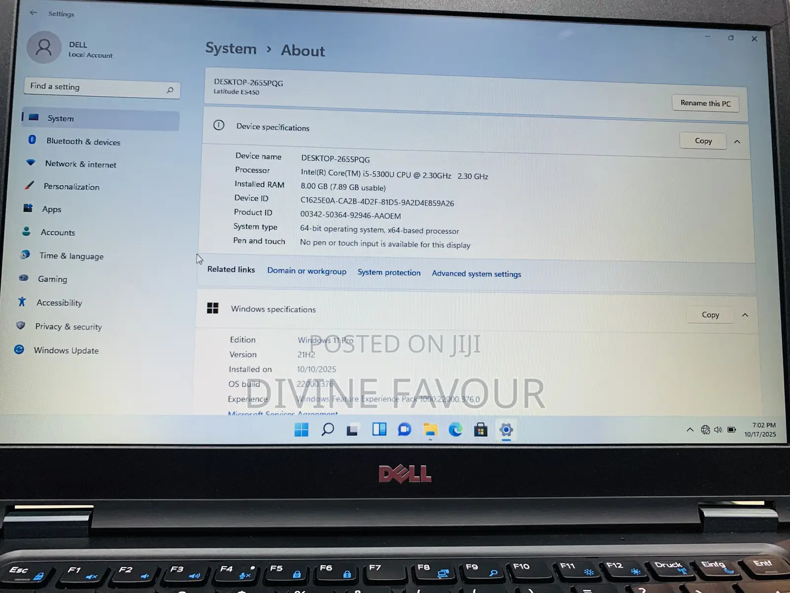 Laptop Dell Latitude E5440 8GB Intel Core I5 SSD 256GB