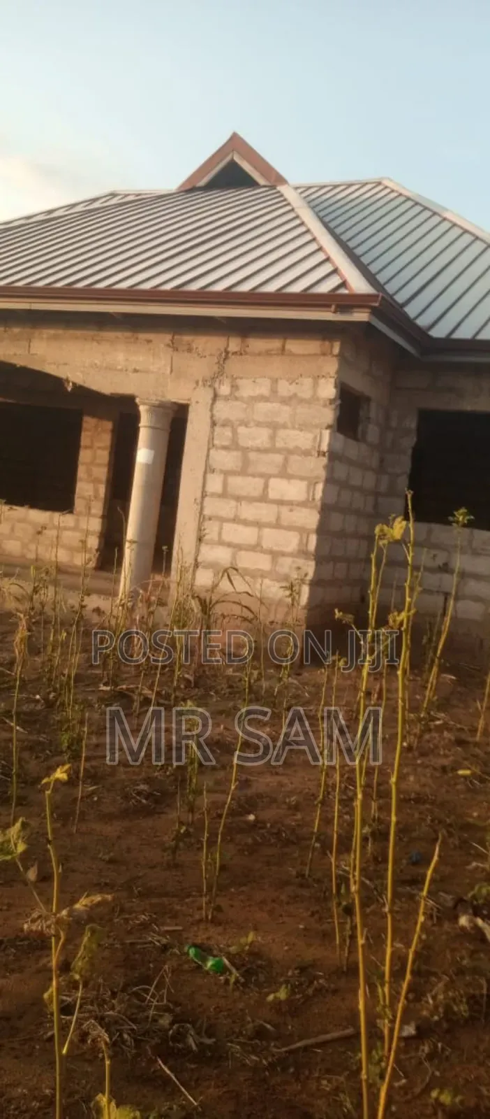 2plot of Land With 3bedroom Uncompleted for Sale at Tuba Road