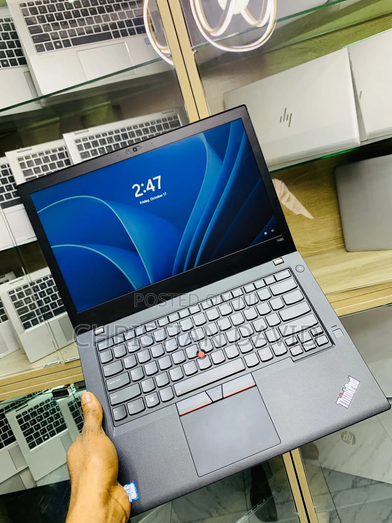 Laptop Lenovo ThinkPad T480 16GB Intel Core I5 SSD 256GB