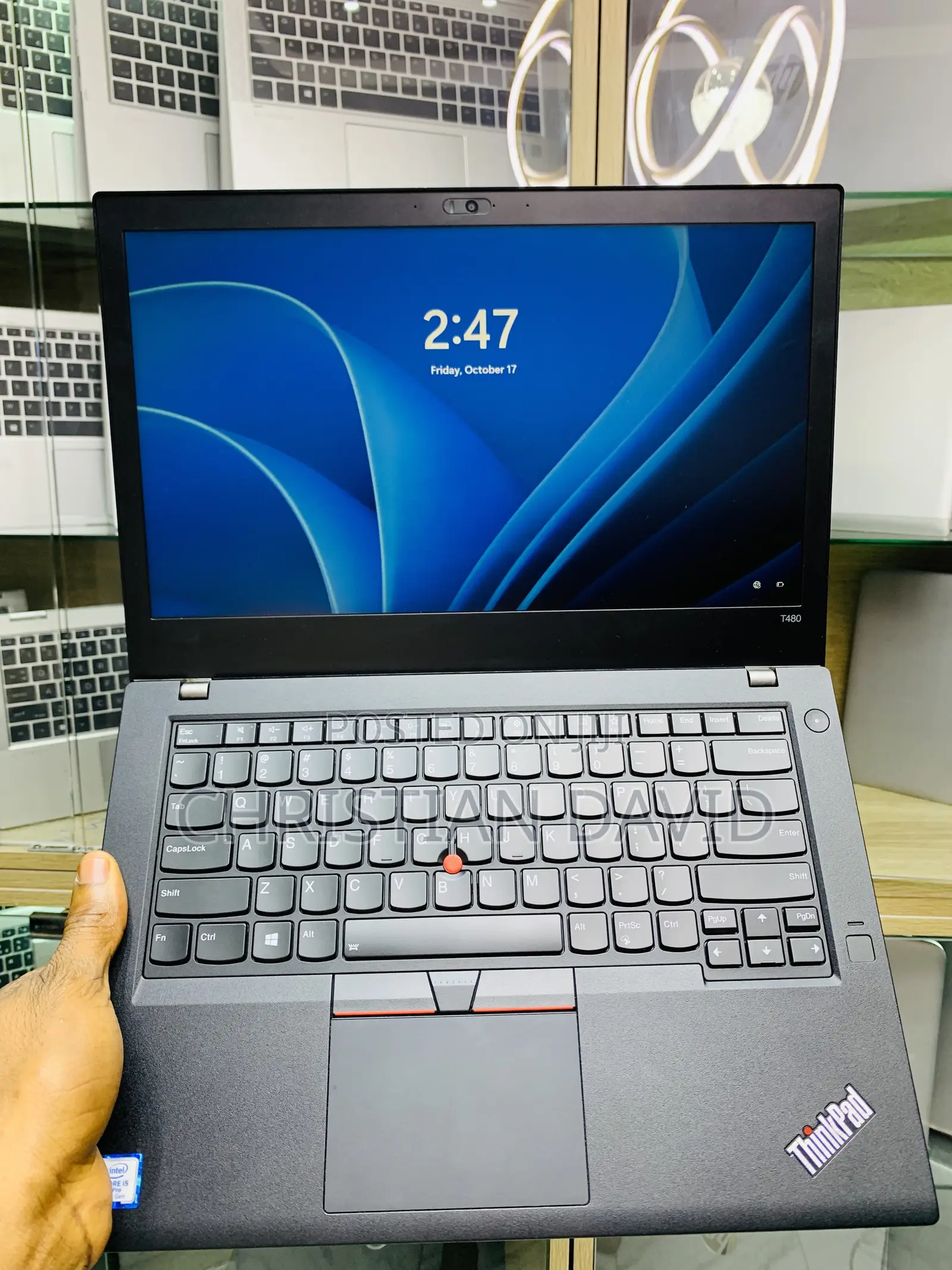 Laptop Lenovo ThinkPad T480 16GB Intel Core I5 SSD 256GB