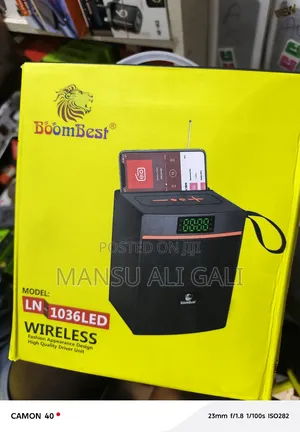 Boom Best Bluetooth Speaker - Ln-1036led