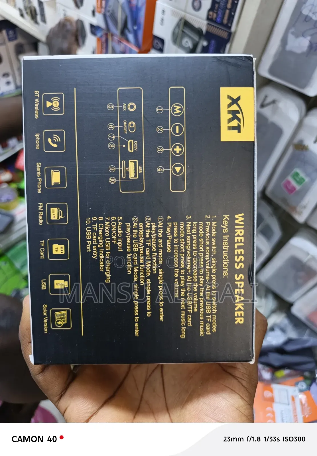 Boom Best Bluetooth Speaker - Ln-1036led