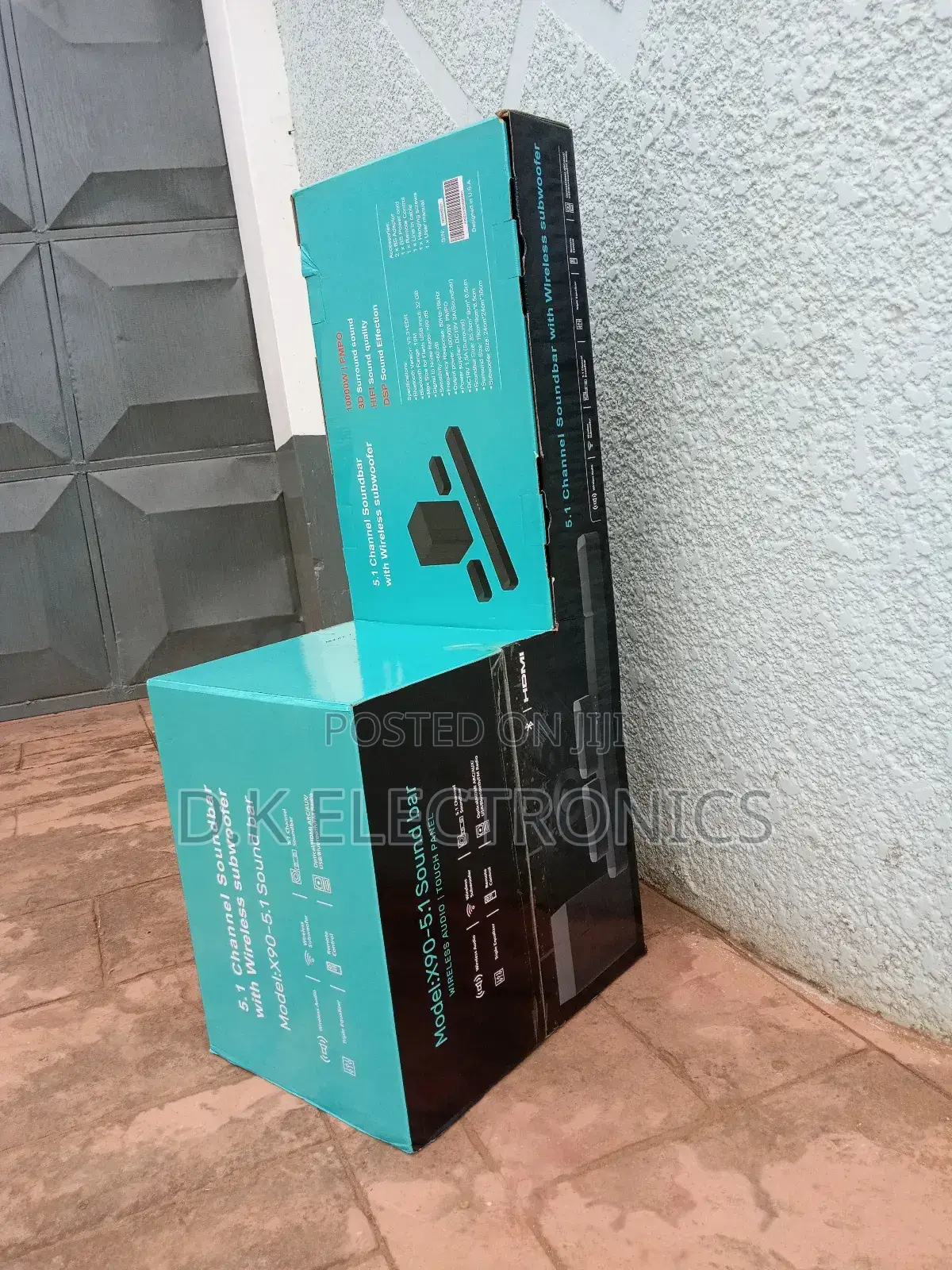 JVC X90 Wireless 5.1 Channel 10000 Watts Soundbar