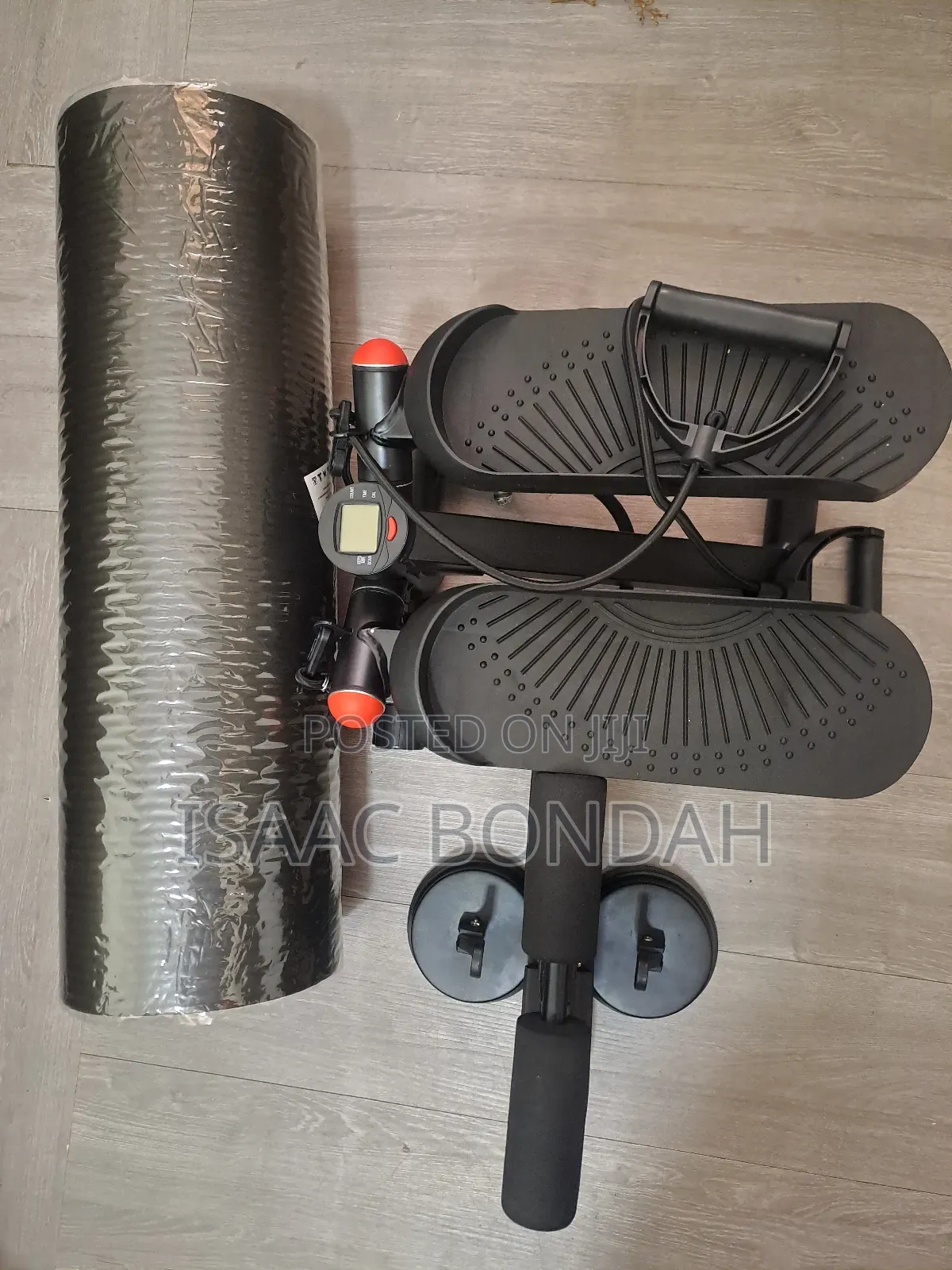 Twist Mini Steppers With Sit Up Bars and Yoga Mat