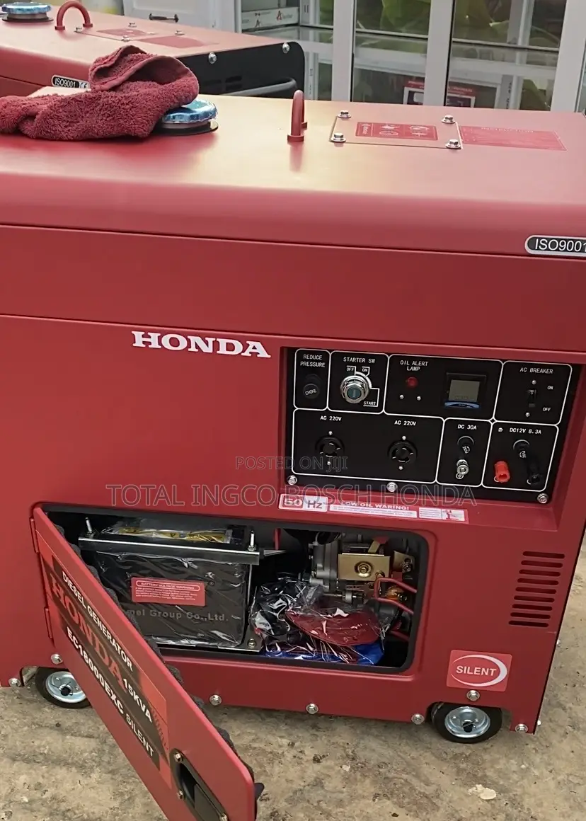 Generator 15kva Honda Easy Start Desiel Engine With Battery