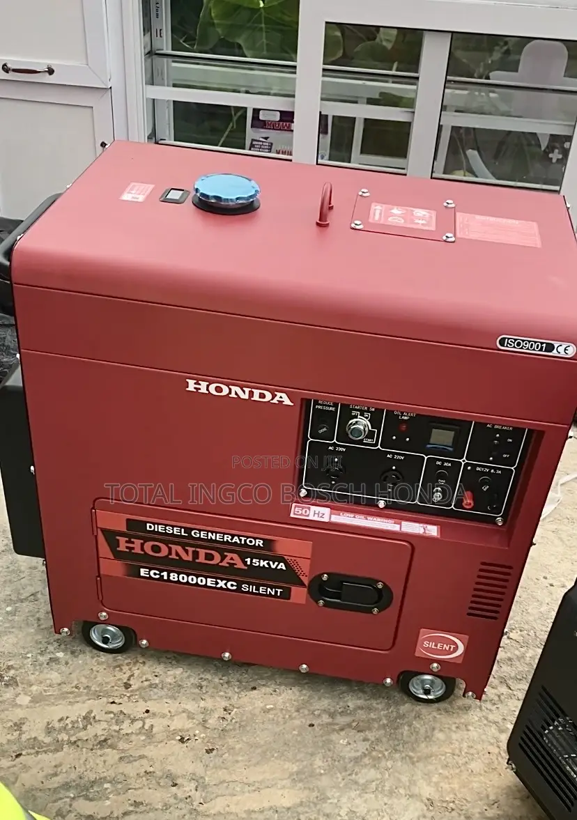 Generator 15kva Honda Easy Start Desiel Engine With Battery