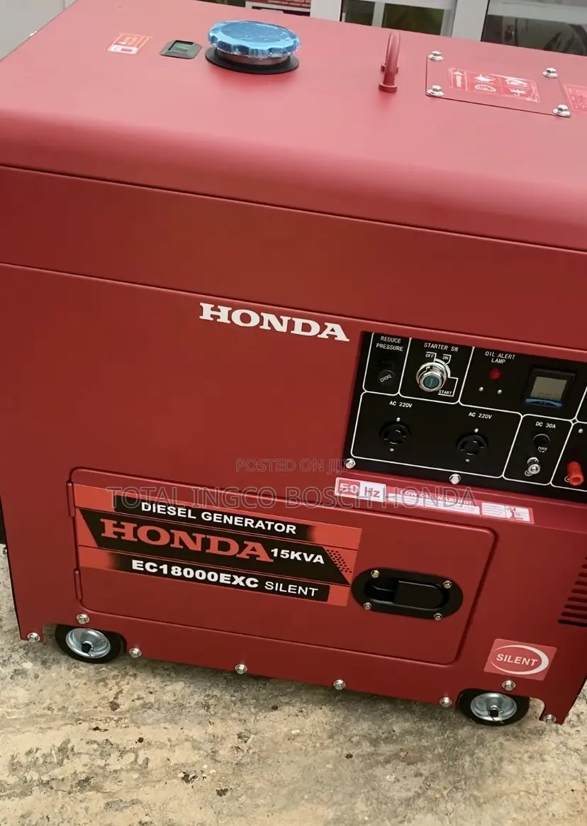 Generator Honda 15kva Upgraded Standard With 12v Battery