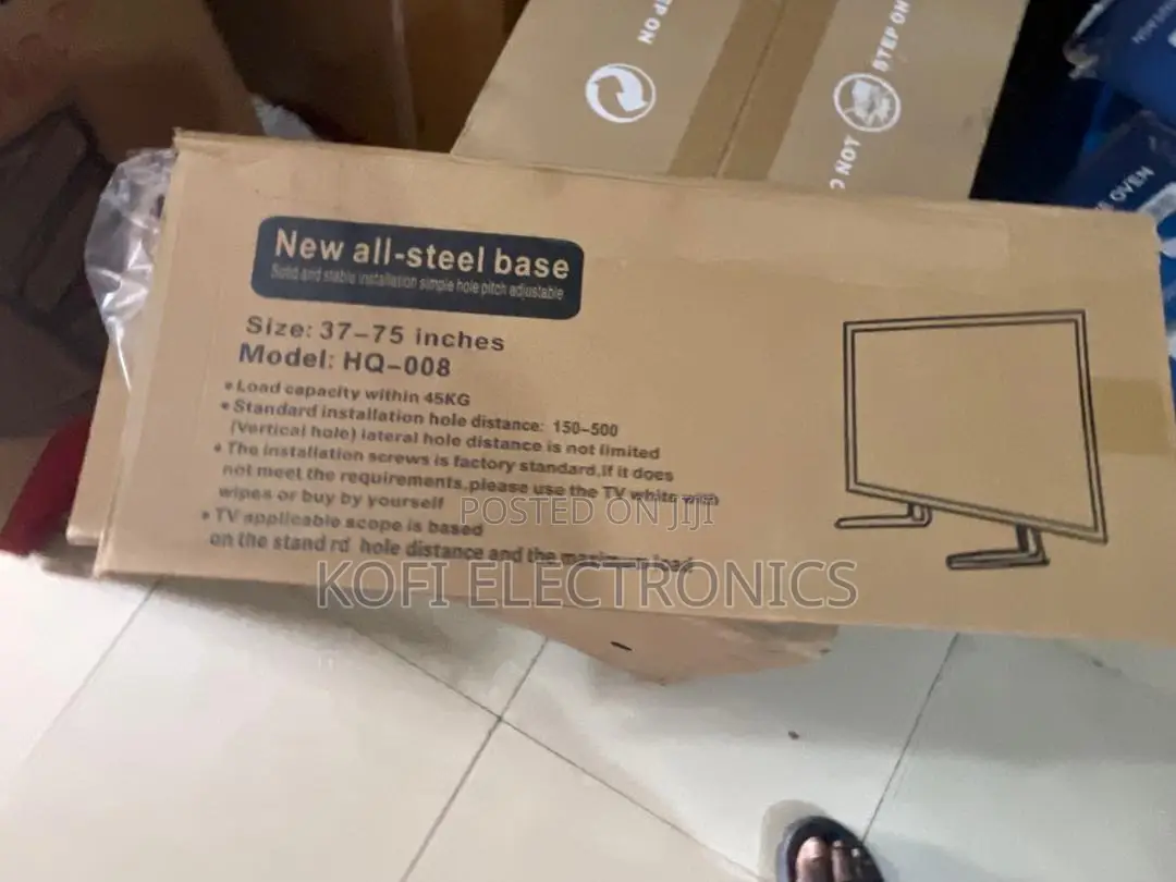 Premium Steel Tv Holder for 37–75 Inch Screens