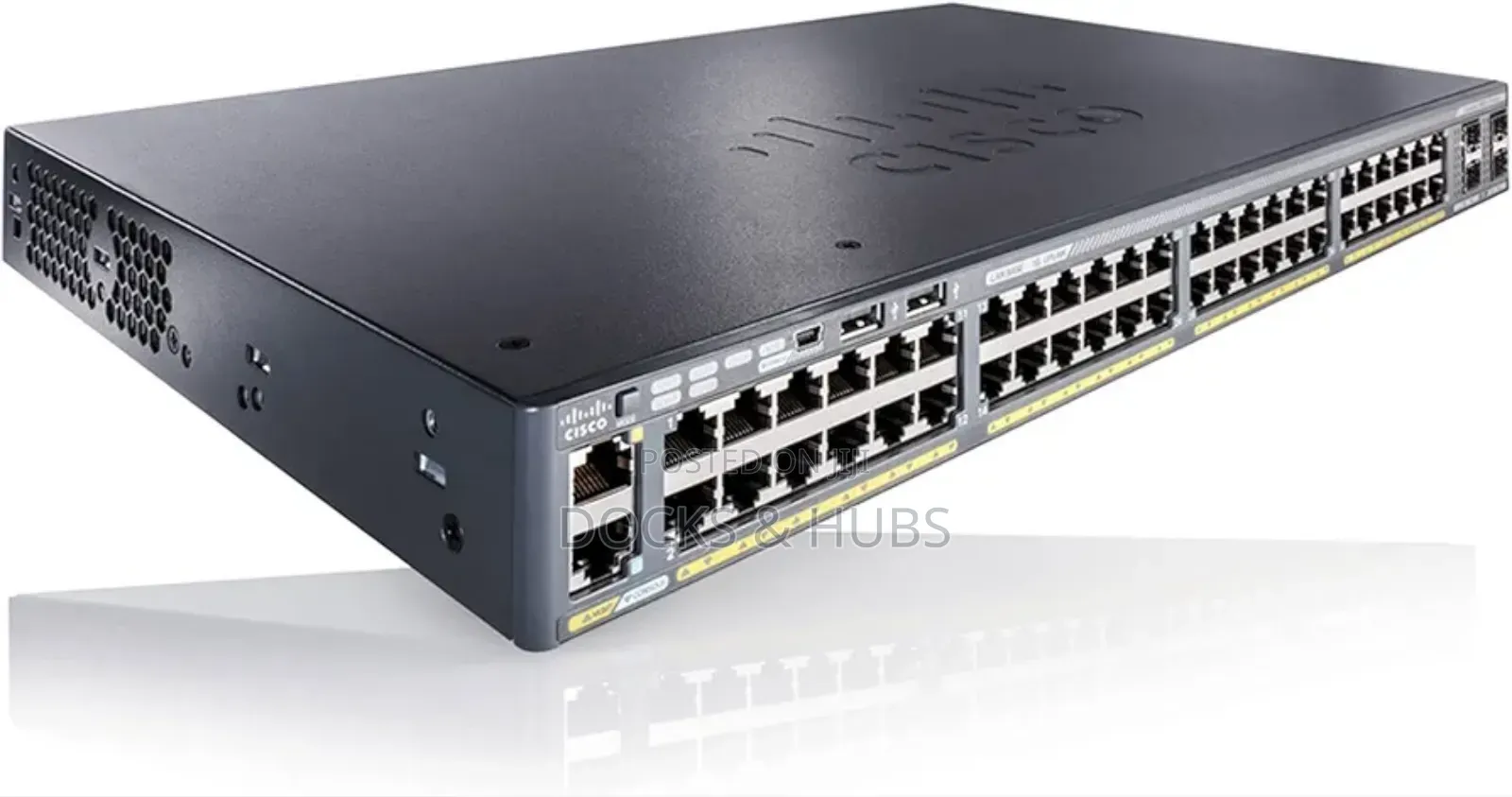 Cisco Catalyst 2960-X 48 Gige Poe 370w, 4 X 1g Sfp, Lan Base