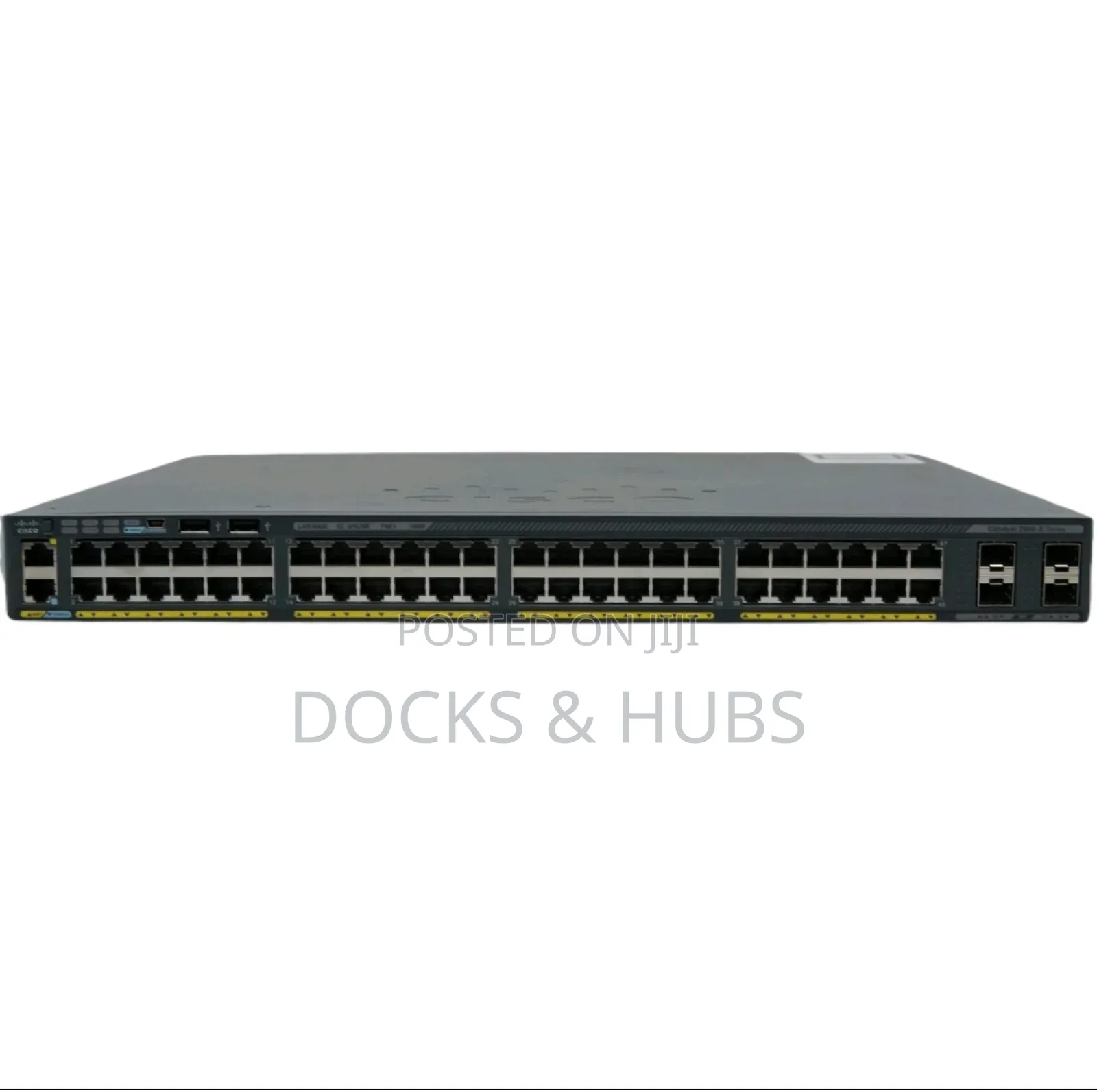 Cisco Catalyst 2960-X 48 Gige Poe 370w, 4 X 1g Sfp, Lan Base
