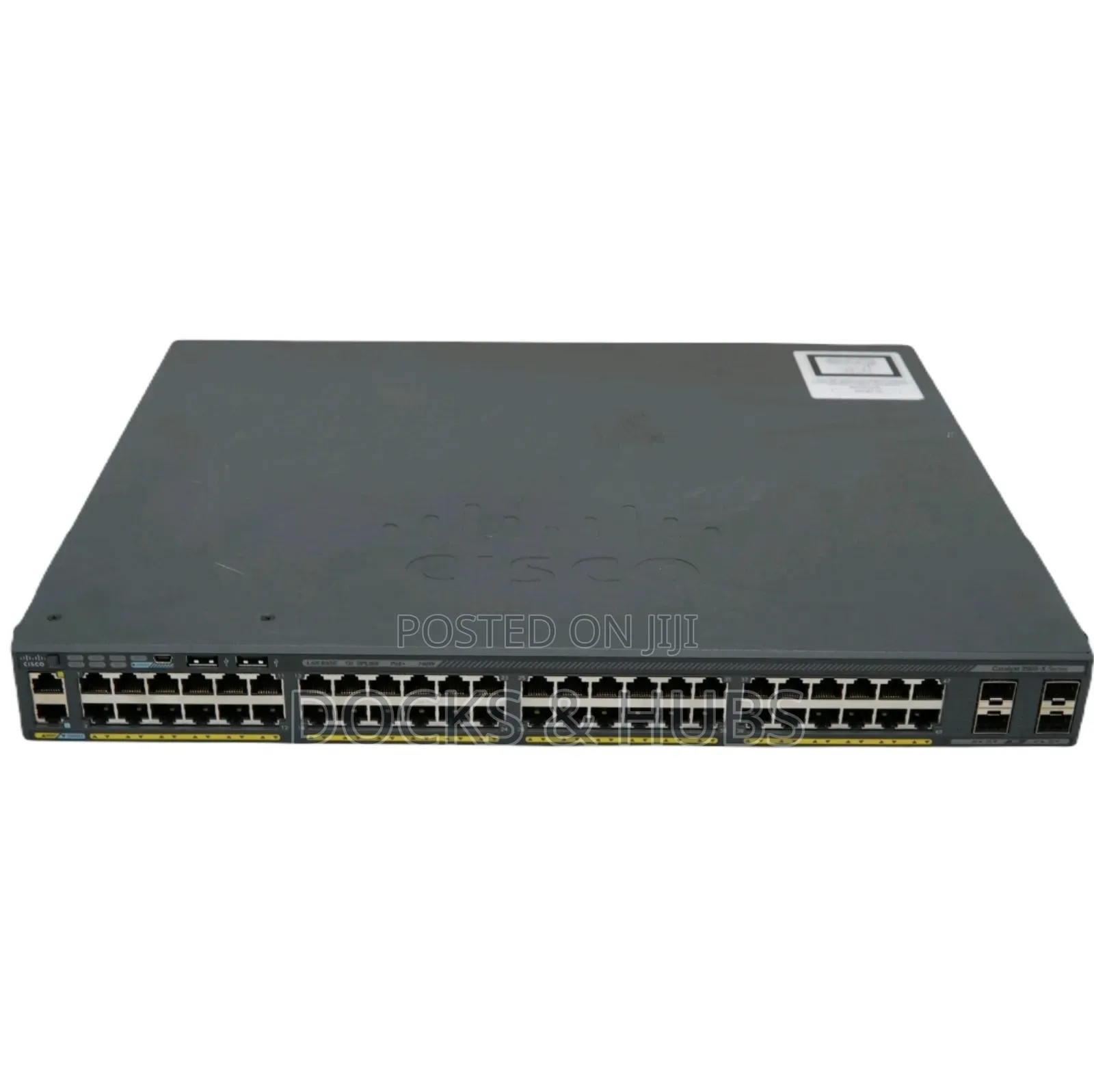 Cisco Catalyst 2960-X 48 Gige Poe 370w, 4 X 1g Sfp, Lan Base