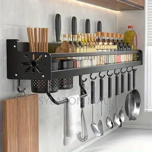 Wall-mounted Kitchen Organizer Rack (Multifunctional)