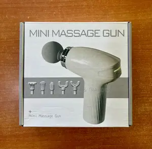 Powerful Mini Fascia Massage Gun With 6 Heads - Mg-M1