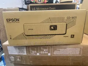 Bright and Compact Epson Co-W01 Wxga Projector