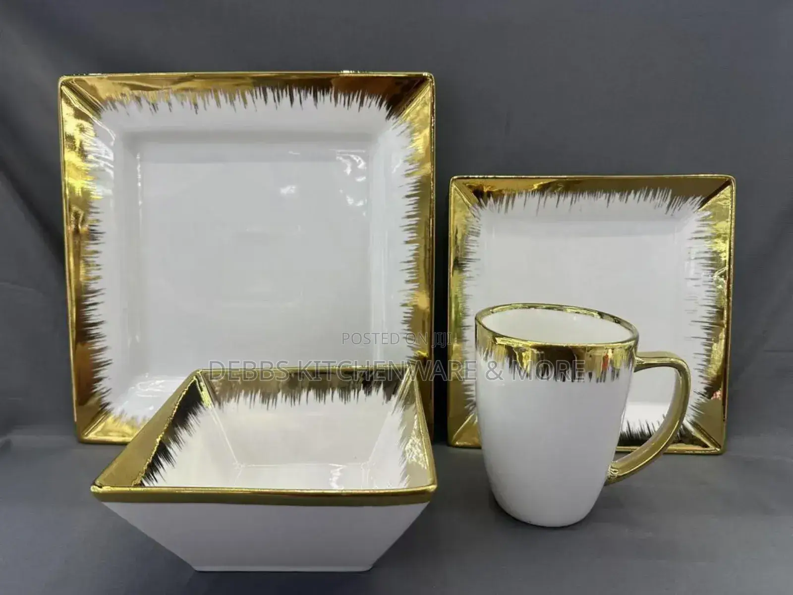 16pcs Durable Dinner Set