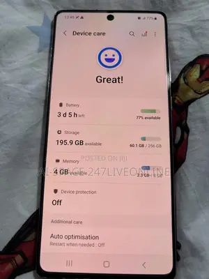 Samsung Galaxy Note 20 5G 256 GB Gold