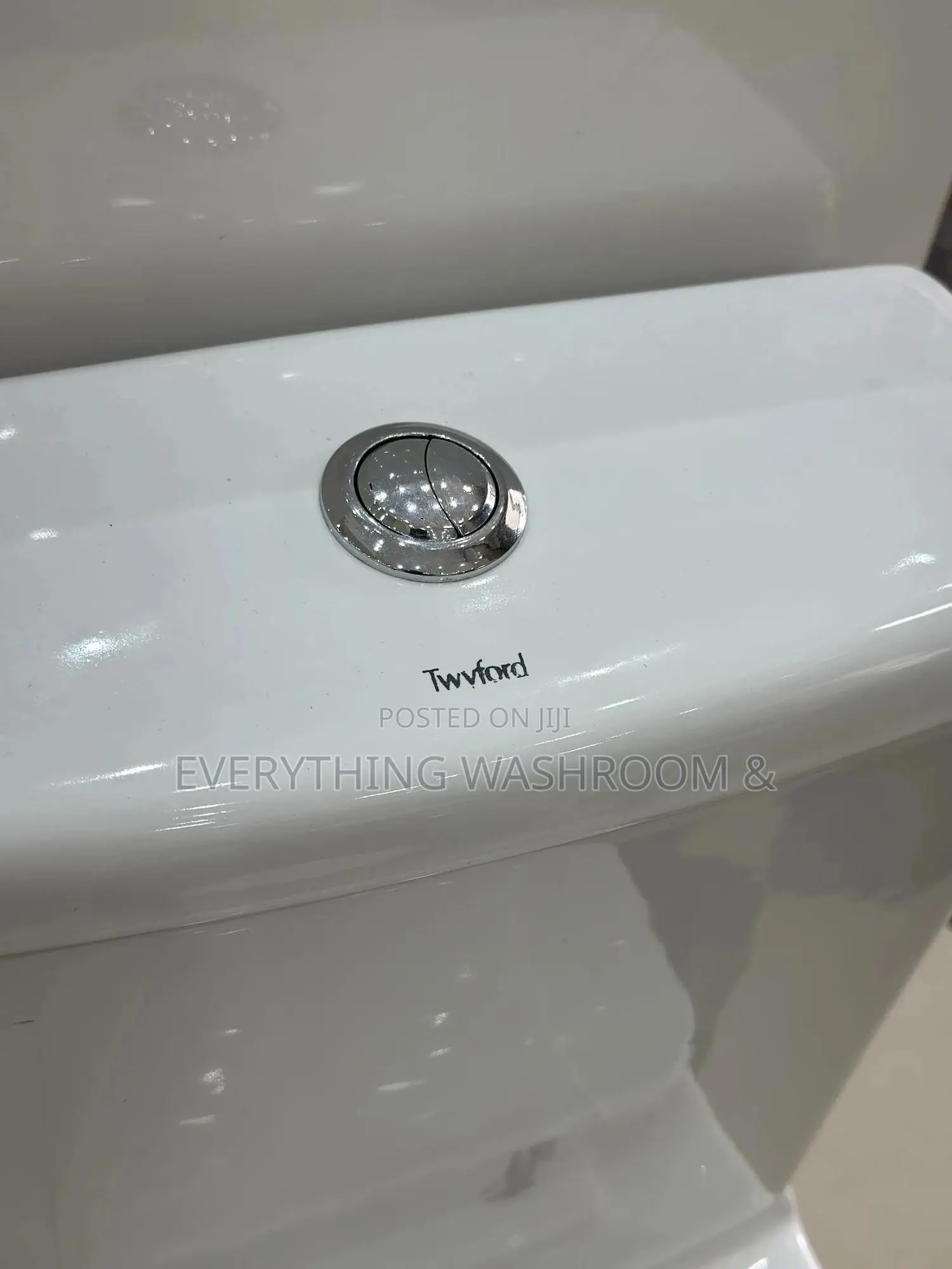 Twyford Water Closet-Close Couple Wc-British Wc-Slim Tank Wc