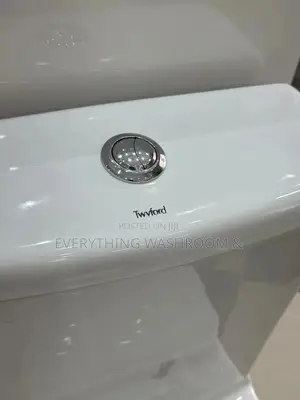 Twyford Water Closet-Close Couple Wc-British Wc-Slim Tank Wc