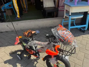 Bike With Helmet