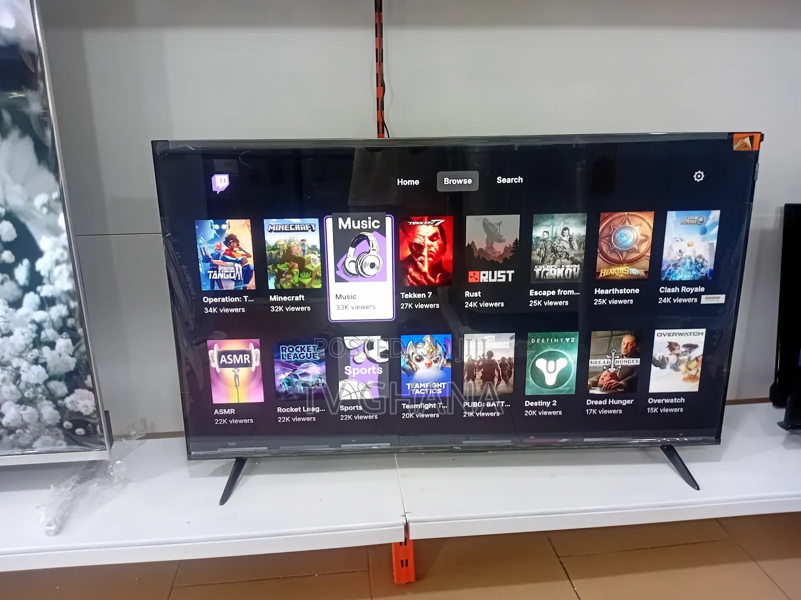 TCL 43” Smart Tv – Stunning Visuals Smart Features