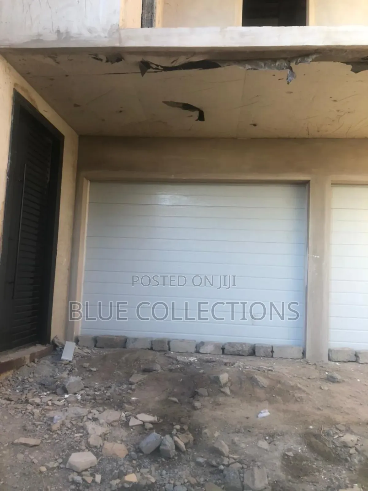 Straight Line Garage Door With Motor