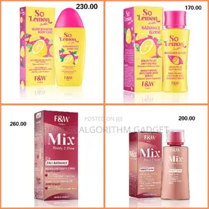 Fair and White So Lemon/ Mix/ Lotion/Serum/ Ready 2 Glow