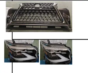 Lexus Gx 460 Front Bumper and Headlight Full Led
