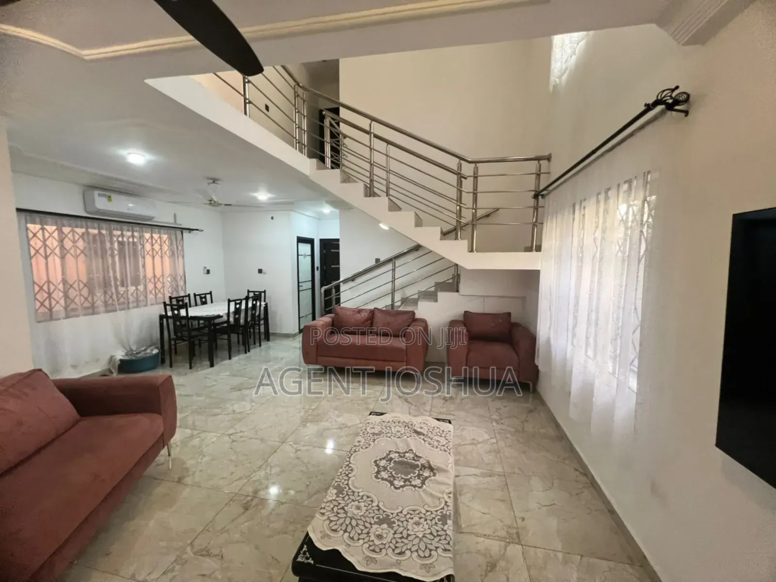 Furnished 3bdrm Townhouse / Terrace in Manet Court Estate for rent