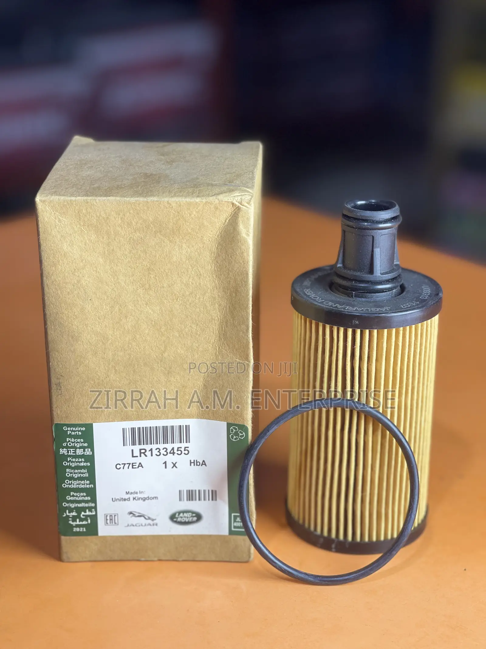 Oil Filter Lr133455 for Land Roversport Velar Discovery5 Defender 3.0l