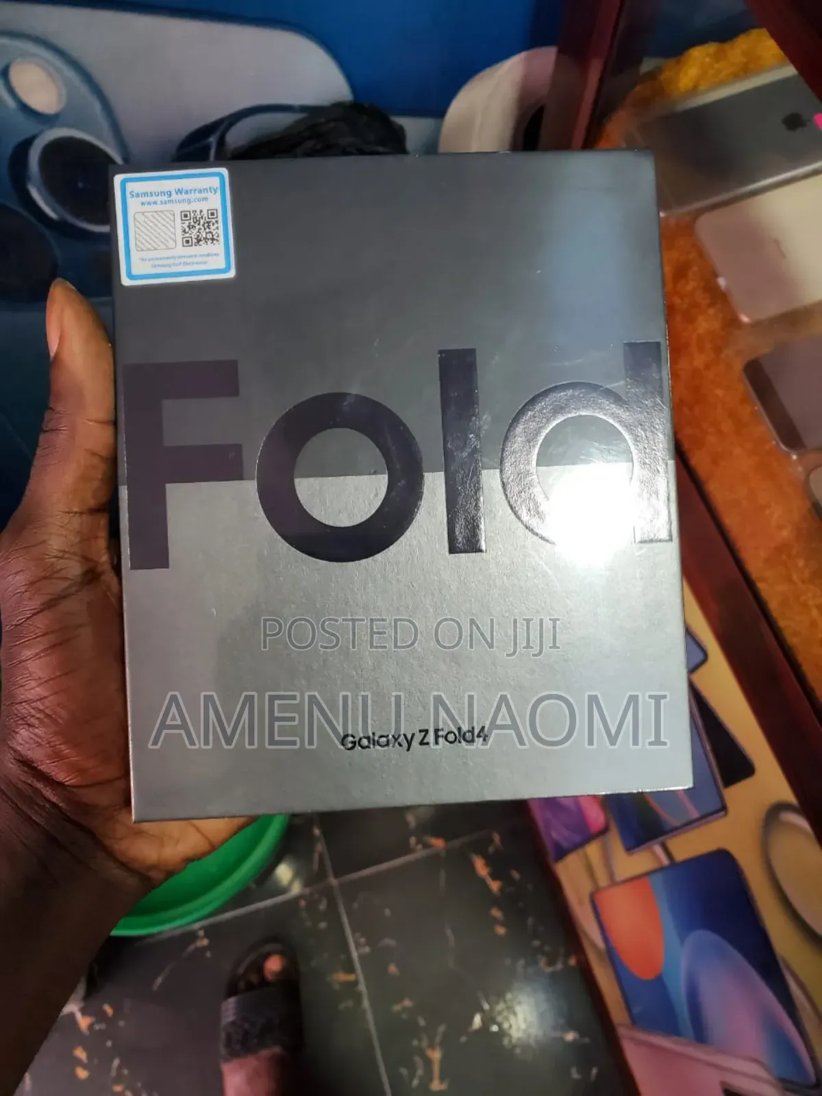 New Samsung Galaxy Z Fold4 256 GB Black